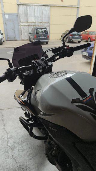 Honda CB 500 F Naked Negra/Gris