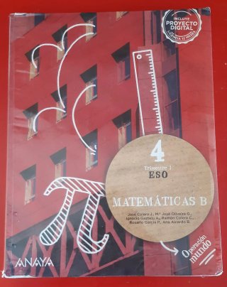 Matemáticas B. 4° de ESO