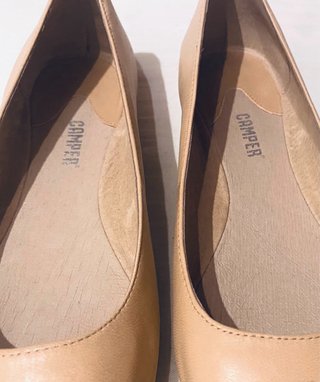 Camper - Bailarinas beige de piel 38 SIN ESTRENAR