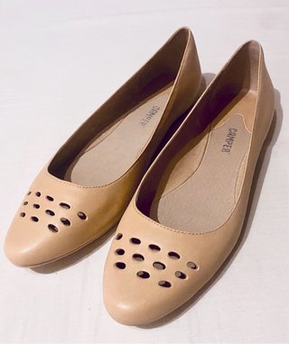 Camper - Bailarinas beige de piel 38 SIN ESTRENAR