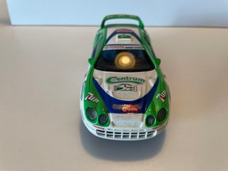Scalextric SCX Toyota Celica 7-UP matchbox en caja