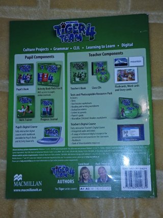 Libro Inglés 4º  Primaria  Pupils book y process