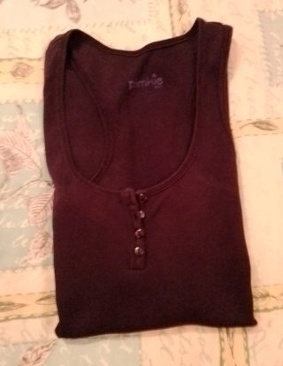 Camiseta tirantes Pimkie vintage azul