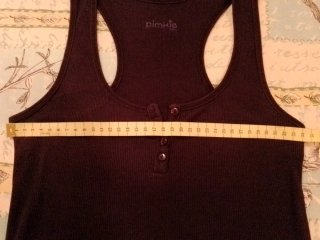 Camiseta tirantes Pimkie vintage azul