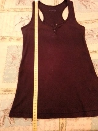Camiseta tirantes Pimkie vintage azul