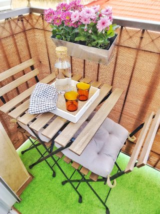 Conjunto Mesa y Sillas Jardín