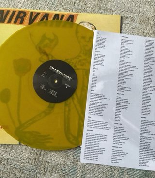 Nirvana Incesticide Vinilo Amarillo