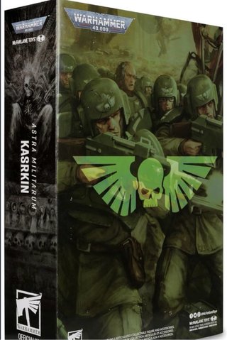Figura Kasrkin Warhammer 40.000 McFarlane Toys