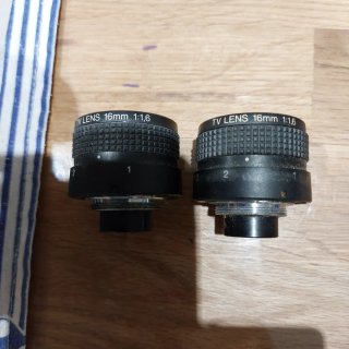 Obiettivo Mini 16mm f/1.6