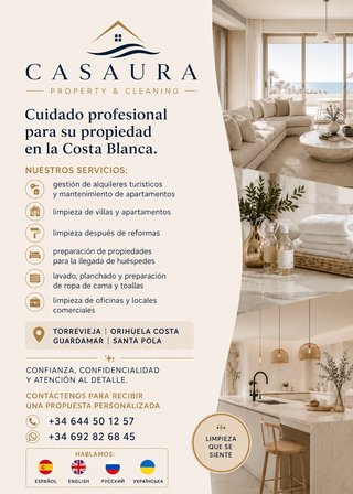 Limpieza profesional en Torrevieja y Costa Blanca