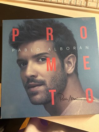 Prometo Pablo Alborán Vinilo y CD Edición Especial
