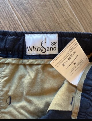 Pantalone uomo blu con laccetti