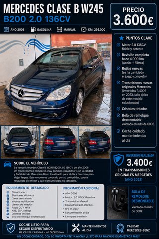 Mercedes-Benz Clase B 2006