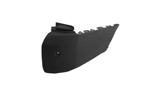 Punta Paragolpes Trasera Derecha Negro Con Agujeros Para Sensores (Chasis Largo) para Citroen JUMPY 2016, Fiat SCUDO 2022 y SCUDO KOMBI 2022, Opel VIVARO C 2019 y ZAFIRA LIFE 2019, Peugeot EXPERT ...