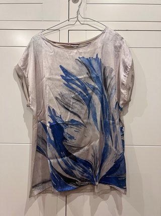 Blusa Trucco Estampada Talla M
