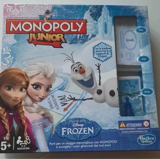 Monopoly Junior Frozen - Giocato poco ben tenuto