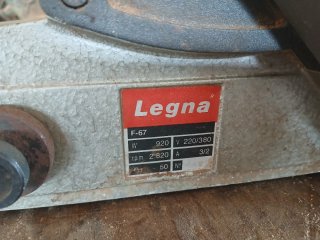 Lijadora de banda Legna profesional para madera.
