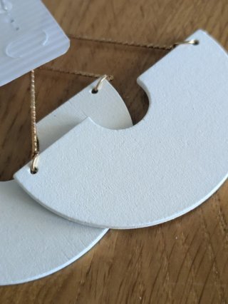 Pendientes colgantes madera étnicos
