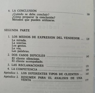 Libro "Técnica de la venta" - 1971