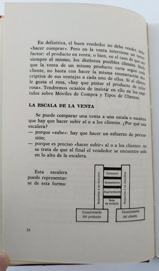 Libro "Técnica de la venta" - 1971