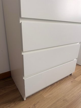 Cómoda Malm Ikea Blanca