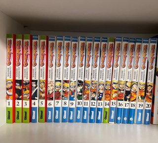 Título: Naruto manga Glénat tomos 1-20 (castellano
