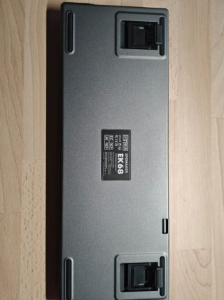 Teclado Mecánico Inalambrico 65% EPOMAKER AK68 Neg