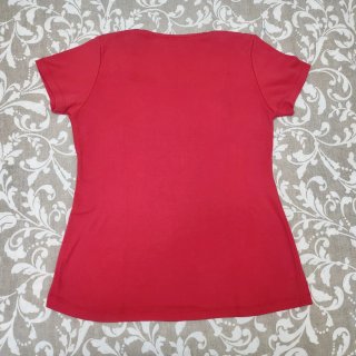 Camiseta manga corta cuello cuadrado Unce XL
