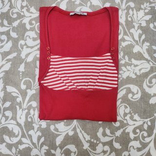 Camiseta manga corta cuello cuadrado Unce XL