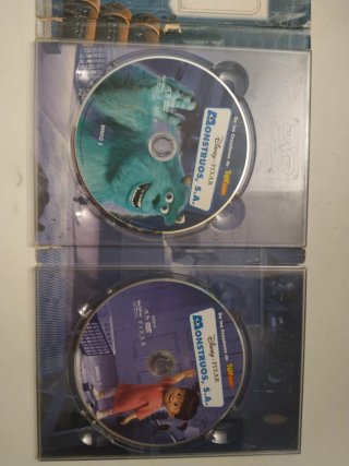 DVD Monstruos S.A. Edición Coleccionistas 2 Discos