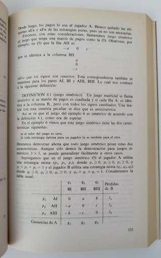 Libro "Teoría de juegos y Programación lineal"