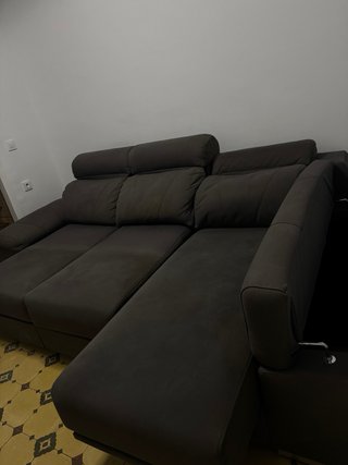 Chaise longue convertible con arcón