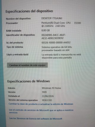 HP Pavilion Slimline S5214ES Ordenador