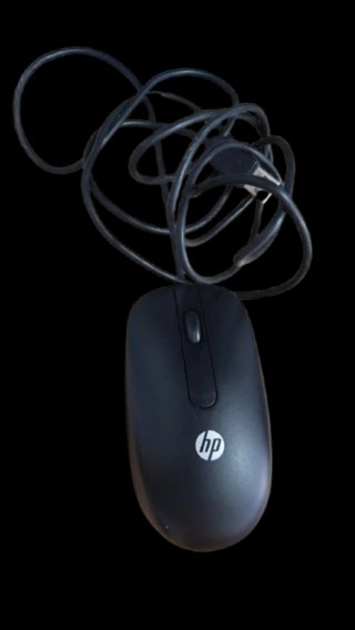 Ratón HP USB Negro