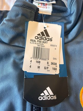 Chándal Real Madrid Adidas Niño 1999/2000