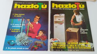Revistas antiguas Bricolage "HazloTú" 1976