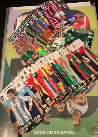 Lote de 170 Cromos Adrenalyn XL Mundial 2026