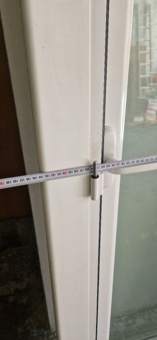 Ventana balconera doble