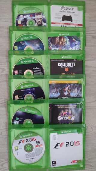Pack juegos Xbox one