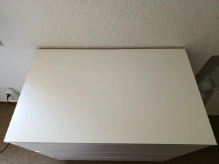 Cómoda IKEA MALM 3 cajones blanca