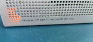 Radio Sony ICF-710L FM/MW/LW 3 Bandas