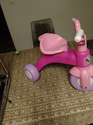 Bicicleta infantil rosa