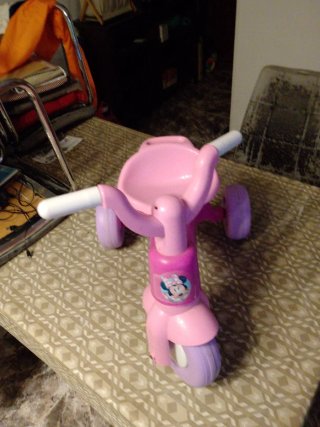 Bicicleta infantil rosa