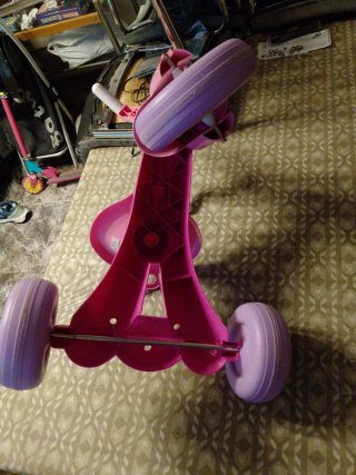 Bicicleta infantil rosa