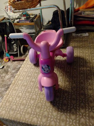 Bicicleta infantil rosa