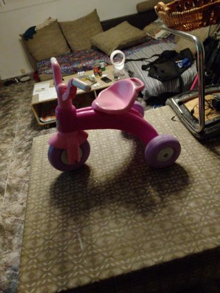 Bicicleta infantil rosa