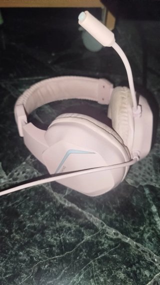 Cascos Gaming Mars RGB Rosa