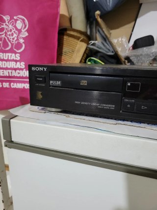 Reproductor CD Sony CDP 295 Negro