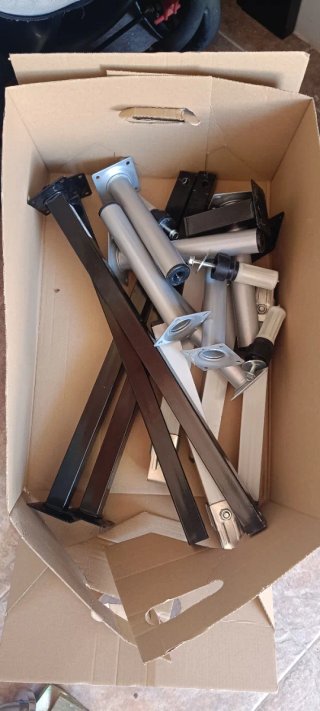 Patas para cama y muebles