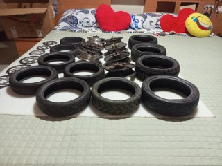 Lote repuestos patinete eléctrico